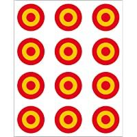 Artimagen Pegatina Diana 12 uds. España ø 12 mm-ud.